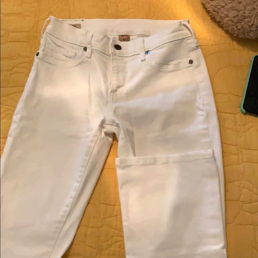 White jeans